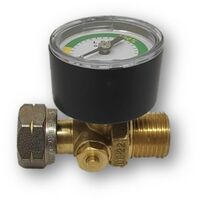 Manometro Per Bombola Propano - Indicatore Livello GPL Con Codice Colori - Foto 5