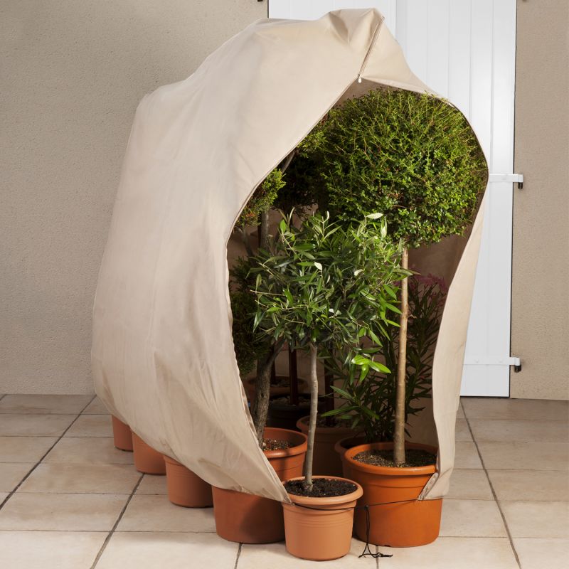 Housse d'Hivernage Durable pour Plantes, blanc - 150 x 300 cm (24 g/m²)