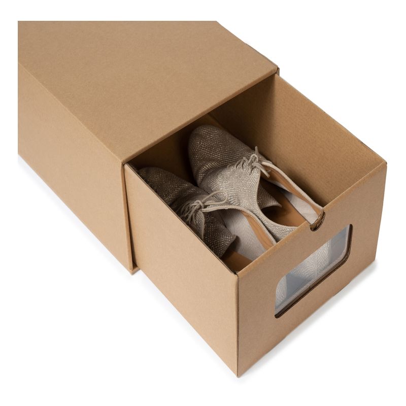 Carton Box 500 Boites Chaussure - 31 x 13 x 11 cm à prix pas cher