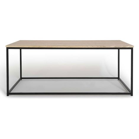Table basse DETROIT 113 cm design industriel
