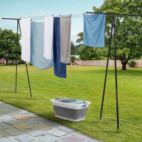 Etendoir à linge extérieur capacité 35M en métal