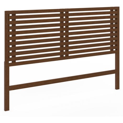Idmarket – Tête de lit 160 cm en MDF bois vieilli – Installation facile avec fixations murales – Hauteur 110 cm pour confort optimal