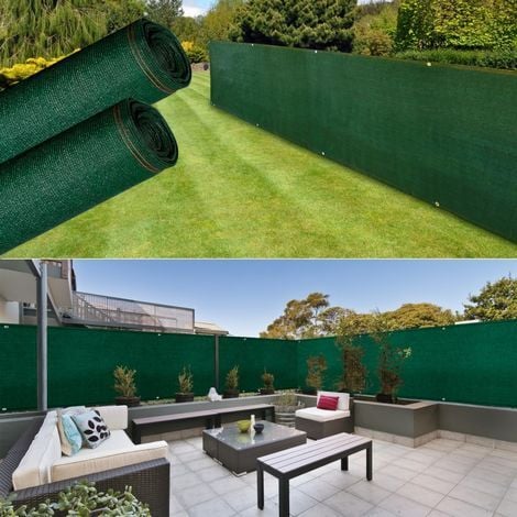 Brise vue renforcé 1,2 x 10 M vert 220 gr/m² luxe PRO
