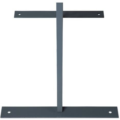 Panneau décoratif universel IDMARKET FLOWER - 150 x 50 CM - Gris
