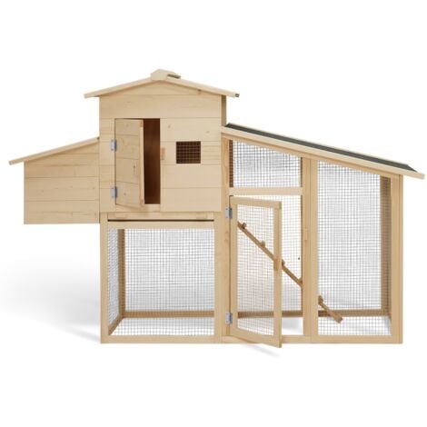 Poulailler COMFORT avec pondoir en bois
