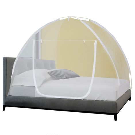 Moustiquaire Dome Pop Up 190 X 125 Cm Mobile Pour Lit