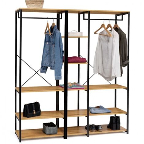 Dressing modulable XXL L. 150 cm DETROIT design industriel