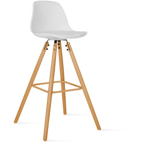 Lot De 4 Chaises Scandinaves SARA Mix Color – Gris Clair, Blanc, Gris Foncé, Vert Kaki – Design Nordique Élégant Et Confortable