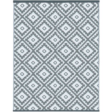 Tapis extérieur BAHAMAS gris 270 x 470 CM