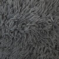 Coussin rond pour chat 60 CM panier gris anthracite ultra doux - Gris