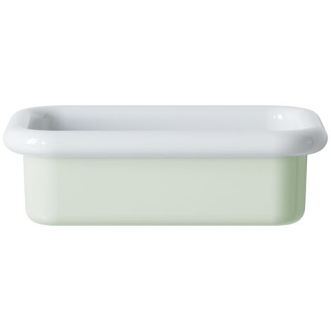 Lavabo rétro à poser en céramique 60 cm - True Colors Lite - Vert Pastel (1/4)