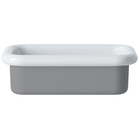 Lavabo rétro à poser en céramique 60 cm - True Colors Lite - Gris Clair (1/4)