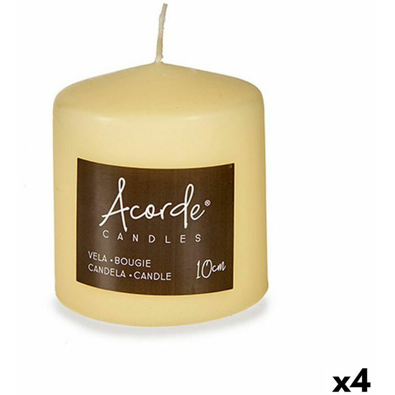 Trade Shop - Set 50 Pz. Tealight Candele Tea-light In Cera Bianca Tonde  575gr Durata 4 Ore