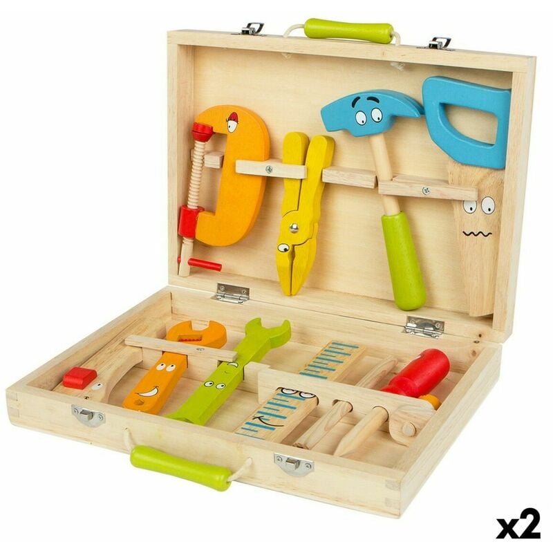 Set attrezzi per bambini Woomax 11 Pezzi 2 Unità