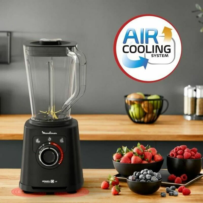 Moulinex - Frullatore riscaldato 1.2 1000w nero,…