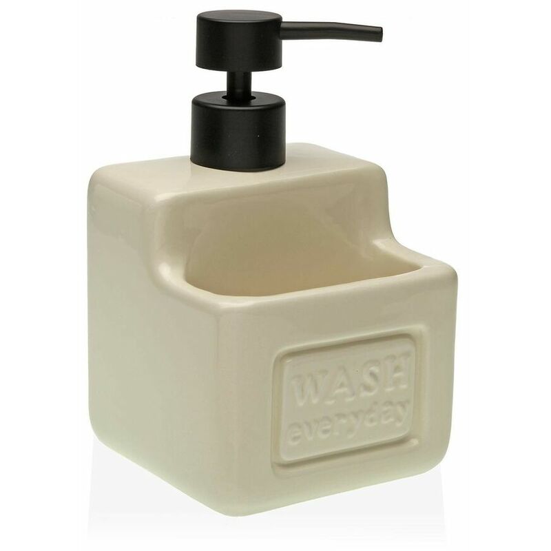 Dispenser sapone in porcellana bianco 200 ml