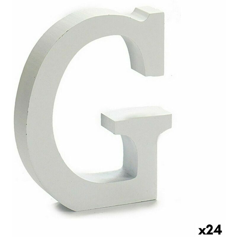 Lettera G in Legno 2,5 cm - Mondo Fai da Te