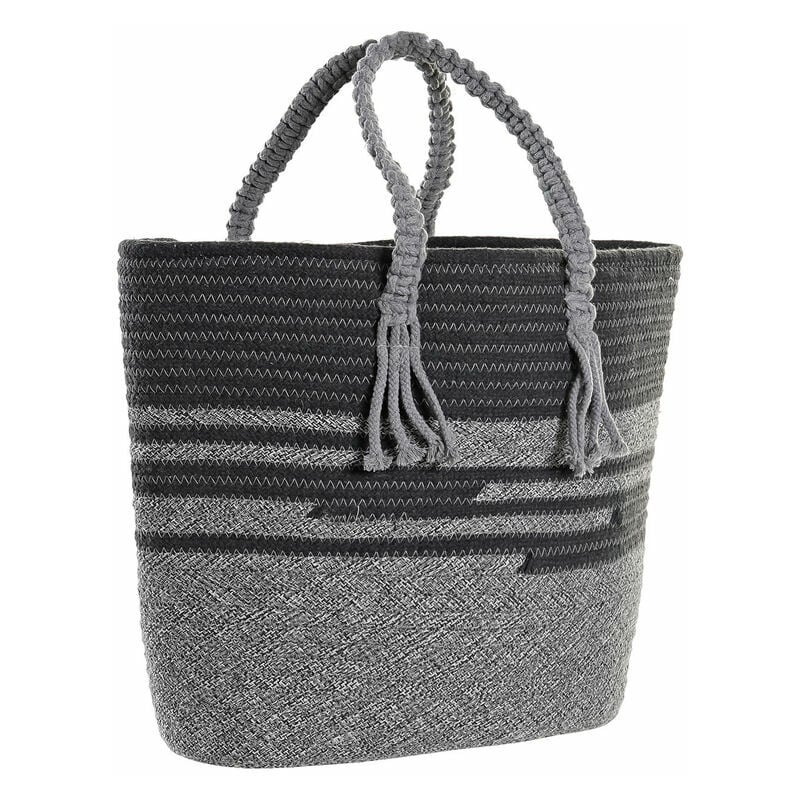 Borsa DKD Home Decor 48 x 16 x 36 cm Grigio