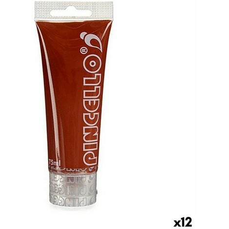 Vernice acrilica 75 ml Marrone (12 Unità)