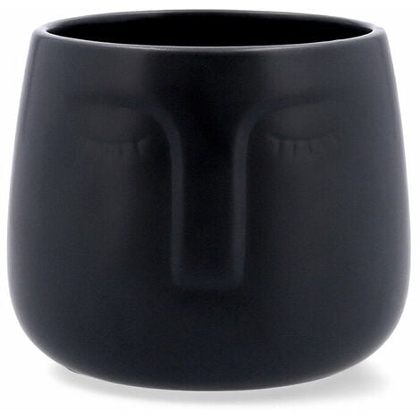 VASO CERAMICA NERO