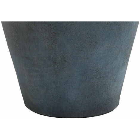 Vaso Home ESPRIT Azzurro Grigio Terracotta Orientale 33 x 33 x 69 cm