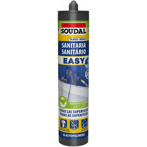 Sigillante Soudal Easy 158090 Bagni Bianco 290 ml