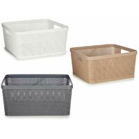 Cestino Multiuso Plastica 5 L 29,5 x 13 x 23 cm (18 Unità)