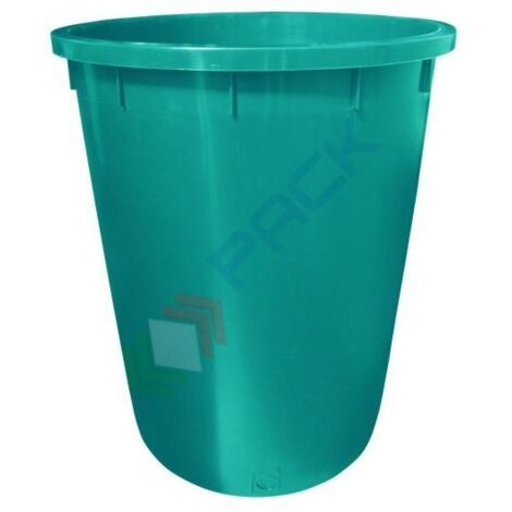 Bidone industriale 200 litri in PEHD - Verde - Mobil Plastic