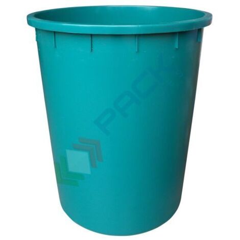 Bidone industriale 300 litri in PEHD - Verde - Mobil Plastic