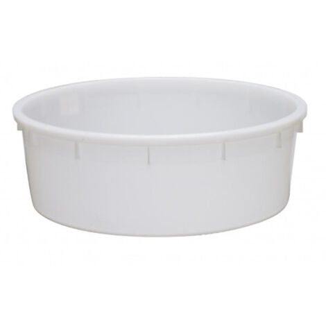 Mastello basso per alimenti da 275 litri - Bianco neutro - Mobil Plastic - 1