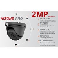 HIZONE PRO 1080P CCTV KIT SECURITY SYSTEM 16CH DVR & 15 X 2MP FULL HD METAL HOUSING IP66 WATERPROOF INDOOR OUTDOOR Gray Dome 3.6mm WIDE ANGLE CAMERAS 20M IR NIGHT VISION EASY P2P REMOTE VIEW MOTION DETECTION UK SELLER- 6TB HDD PRE-INSTALLED