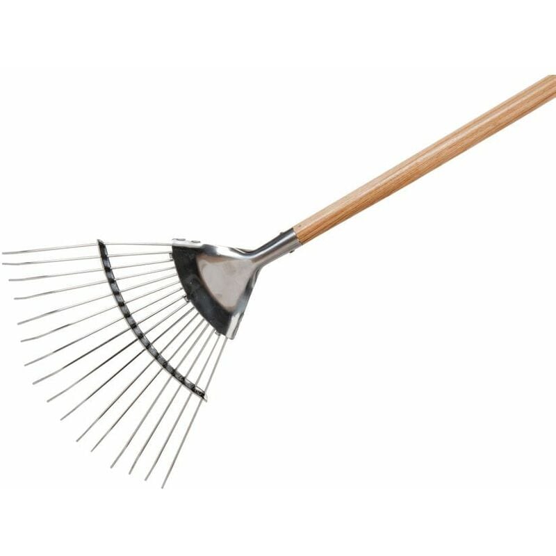 Kent & Stowe Stainless Steel Garden Life Lawn Rake, FSC