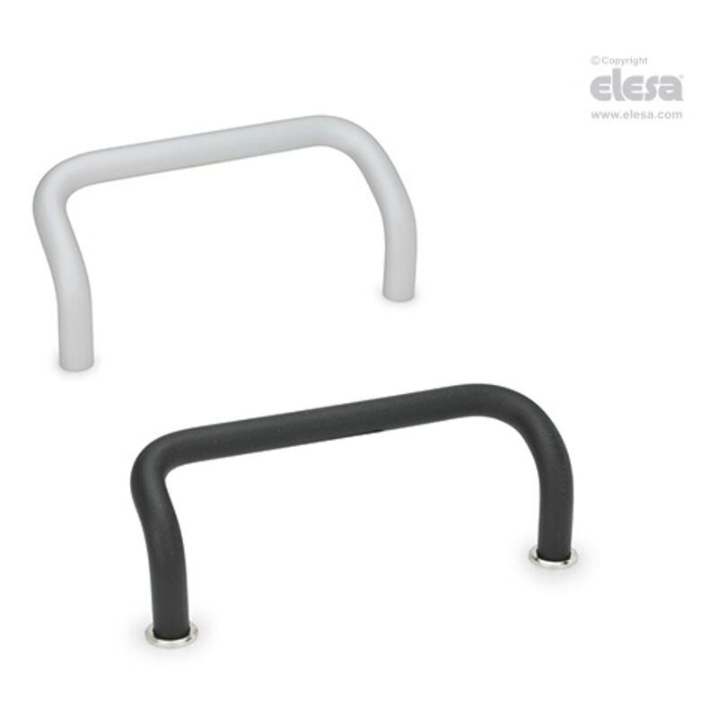 ELESA GN 4251 Double-curved handles Steel stainless steel aluminium Aluminium GN