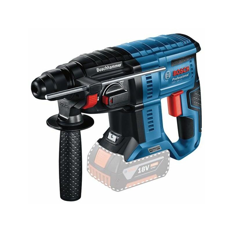 Bosch GBH 18V-21 Professional SDS Plus Hammer Drill 18V Bare Unit - BSH611911100