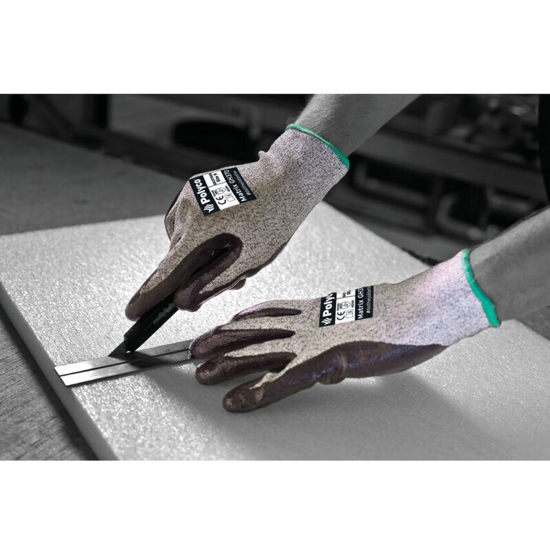 Matrix GH370 Cut Resistant Nitrile Foam Gloves - Medium