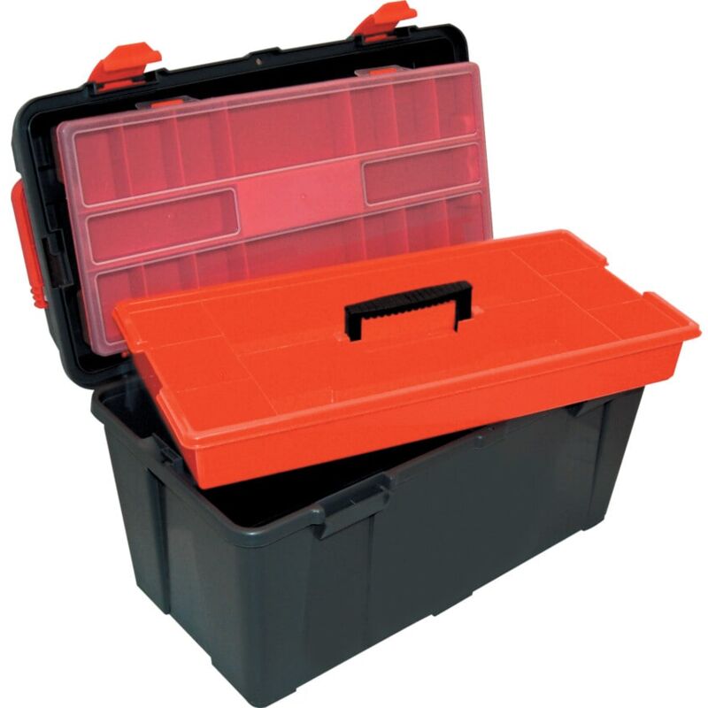 Kennedy TTO480 Tool Box with Tote Tray & Organiser