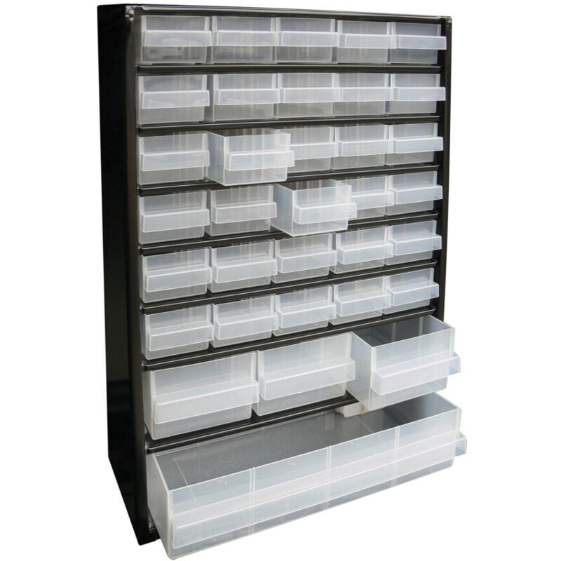 Raaco 34 Drawer Organiser Cabinet