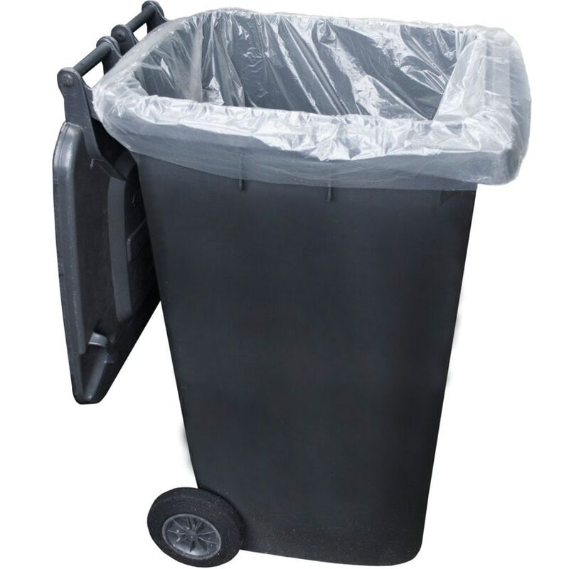 240ltr wheelie bin liners