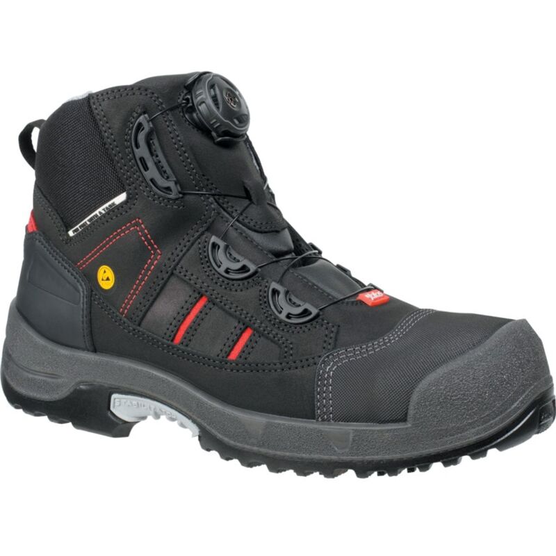 Ejendals 1718 Jalas Zenit Black Easy Roll Safety Boots - Size 8