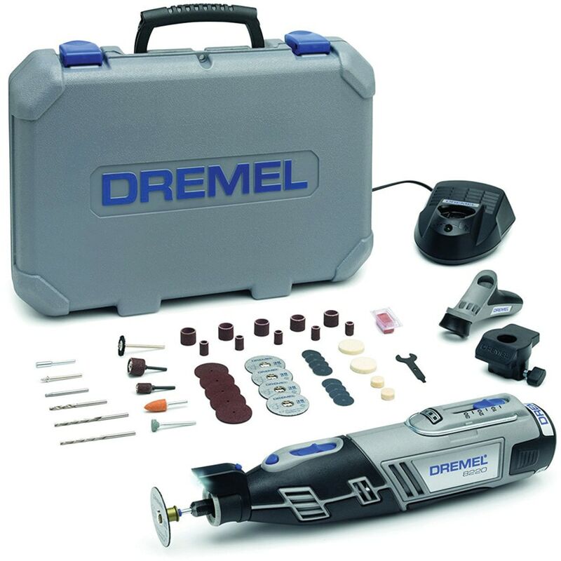 Dremel 8220 12v Cordless Rotary Multi Tool 38 Accessory Expert Kit