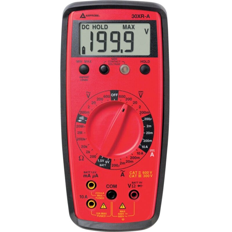 Beha Amprobe 30XRA DMM comes with Noncontact Voltage Detector