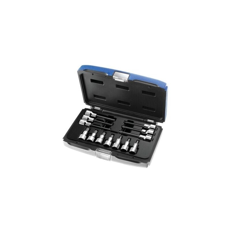 Facom 1/2" Drive Socket Set - Hex Bit13 Piece - E032906