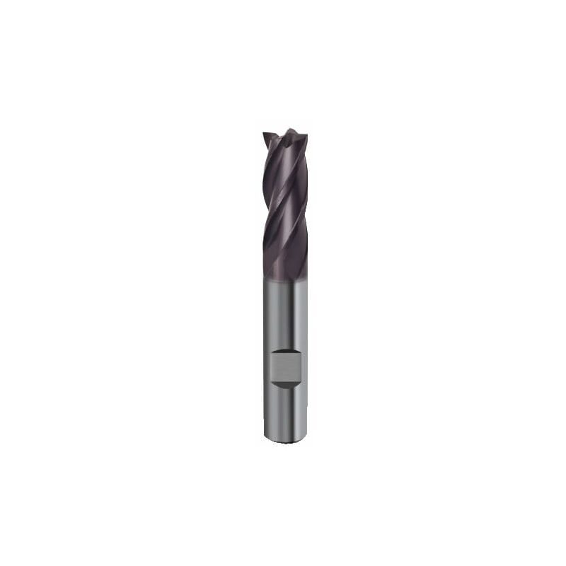 Guhring 5532 3.00MM Carbide 4 Flute Weldon Shank End Mill - Fire Coated