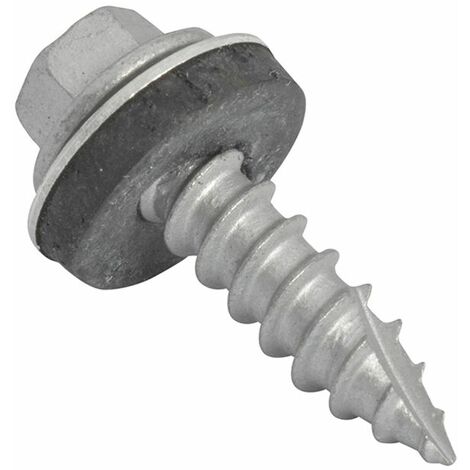 Forgefix TechFast Hex Head Screw Sheet to Timber 6.3 x 25mm Pack 100 FORTFHT6325
