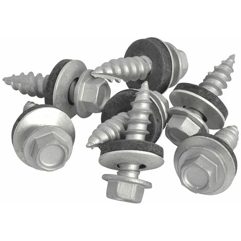 Forgefix TechFast Hex Head Screw Sheet to Timber 6.3 x 25mm Pack 100 FORTFHT6325