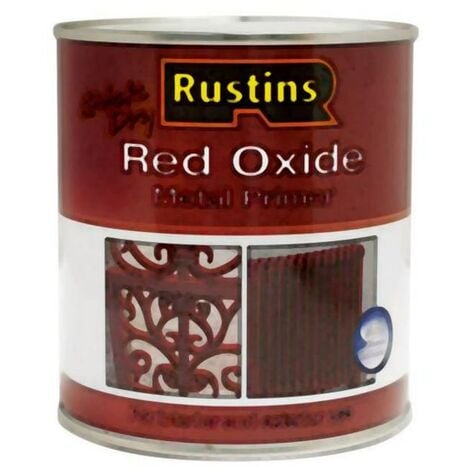 Rustins - Quick Dry Red Oxide Metal Primer 250ml
