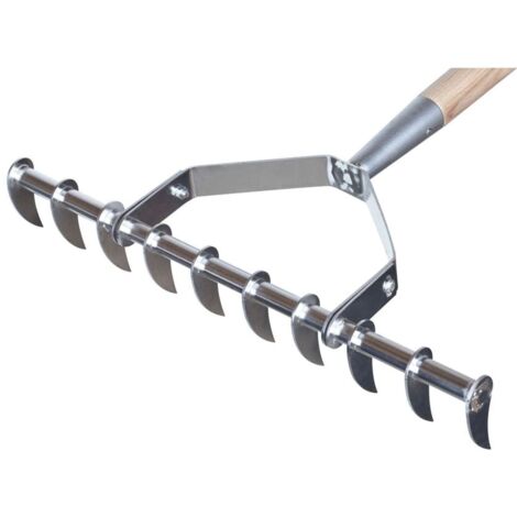 Kent & Stowe Stainless Steel Long Handled Scarifying Rake, FSC K/S70100902