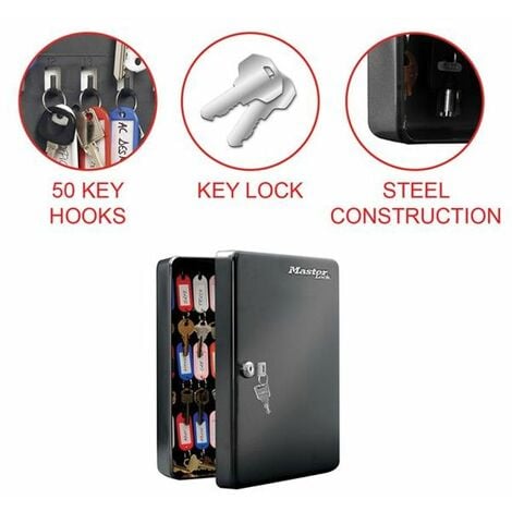 Master Lock Medium Key Storage Lock Box For 50 Keys MLKKB50ML