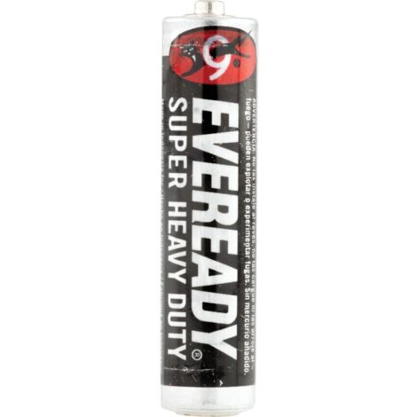 Eveready Heavy Duty AAA Zinc Battery, Pack of 4