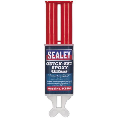 (Pack of 2) Hilka 2 Part Epoxy Syringe Rapid Setting Adhesive Glue Plastic  Metal Wood etc